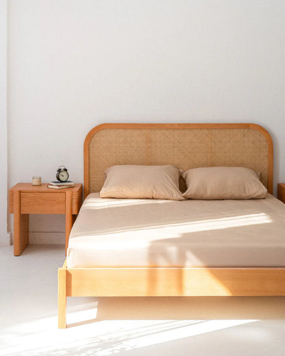 Egyptian Cotton Fitted Bed Sheet Set