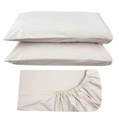 Egyptian Cotton Fitted Bed Sheet Set